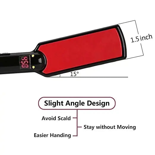 Negative Ion Hair Straightener with MCH Technology