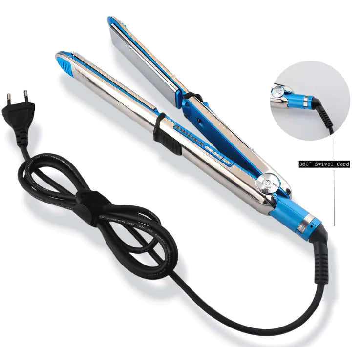 Hair Styling Tool: Dual Use Curling and Straightening Iron
